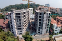 City Garden Pratumnak - construction photography