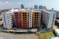 Seven Seas Jomtien - photos of construction