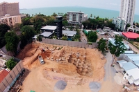 The Riviera Wongamat Beach - construction progress