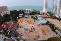 The Riviera Wongamat Beach - construction progress