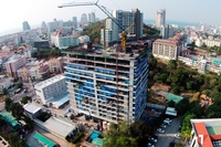 Treetops Pattaya - construction progress