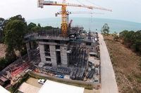 Del Mare Bang Sare - construction progress