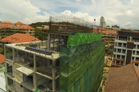 C-View Boutique - photos from construction site