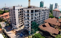 City Garden Pratumnak - aerial photography