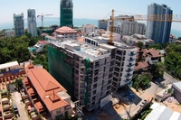 City Garden Pratumnak - aerial photography