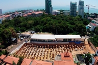 Orion Urban Retreat - photos of construction site