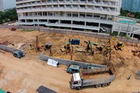 Trio Gems Condominium - aerial photography