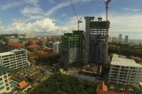 The Peak Towers - construction photoreview