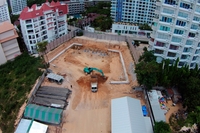 The Cloud - construction site