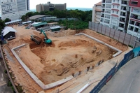 The Cloud - construction site
