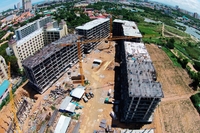 Dusit Grand Park Pattaya - construction site