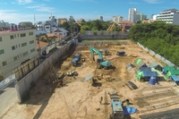 Water Park - pictures from construction site
