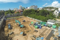 Water Park - pictures from construction site
