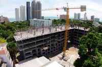 City Garden Tropicana - construction site