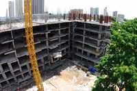City Garden Tropicana - construction site
