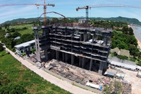 Del Mare Bang Sare - construction progress