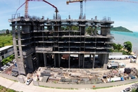 Del Mare Bang Sare - construction progress