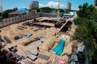 Aeras Condominium - construction progress