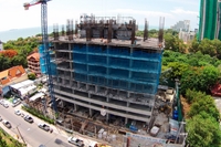 1 Tower Pratumnak - construction site