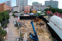 Skylight Condominium - construction starts