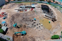 Centara Grand Residence - construction site