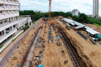Trio Gems Condominium - aerial photography