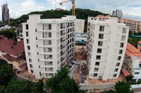 City Garden Pratumnak - aerial photography