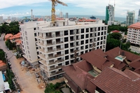 City Garden Pratumnak - aerial photography