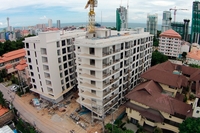 City Garden Pratumnak - aerial photography