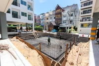 Beach 7 Condominium - construction progress