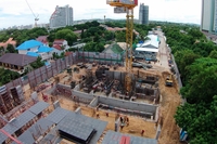 Aeras Condominium - construction progress