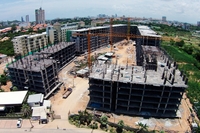 Dusit Grand Park Pattaya - construction site