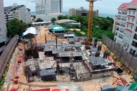 The Cloud - construction site
