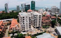 City Garden Pratumnak - aerial photography