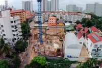 Skylight Condominium - construction progress