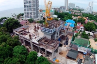 Aeras Condominium - construction progress