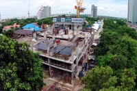 Aeras Condominium - construction progress