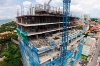 1 Tower Pratumnak - construction site