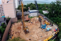 North Beach - construction site