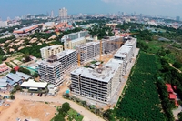 Dusit Grand Park Pattaya - construction site