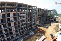 Dusit Grand Park Pattaya - construction site