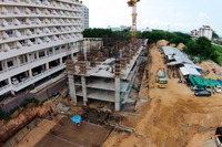 Trio Gems Condominium - aerial photography