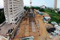 Trio Gems Condominium - aerial photography