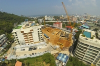 Unixx South Pattaya - construction pictures