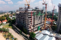 The Riviera Wongamat Beach - construction progress