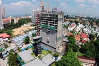 The Riviera Wongamat Beach - construction progress