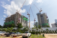 The Riviera Wongamat Beach - construction progress