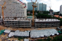 Trio Gems Condominium - aerial photography
