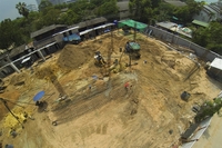 Beach 7 Condominium - photos from construction site