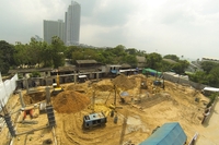 Beach 7 Condominium - photos from construction site